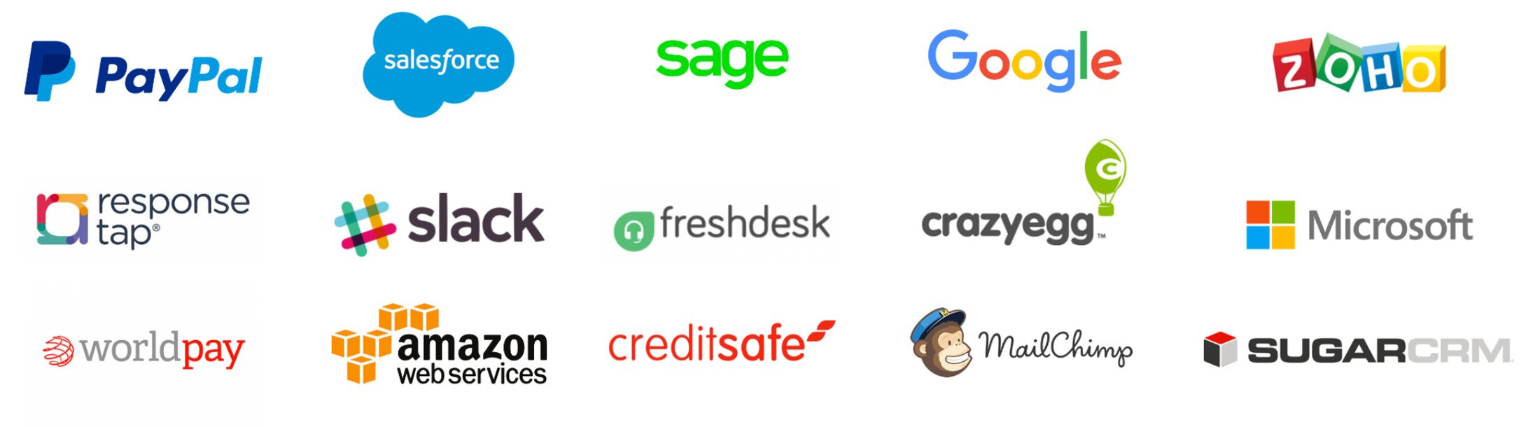 Some brands we work and integrate with Some brands we work and integrate with